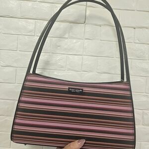 Kate Spade Multicolor Striped Shoulder Bag